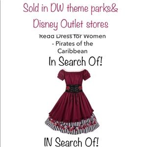 POTC “Redd Pirate Dress” sold at DW& outlet stores